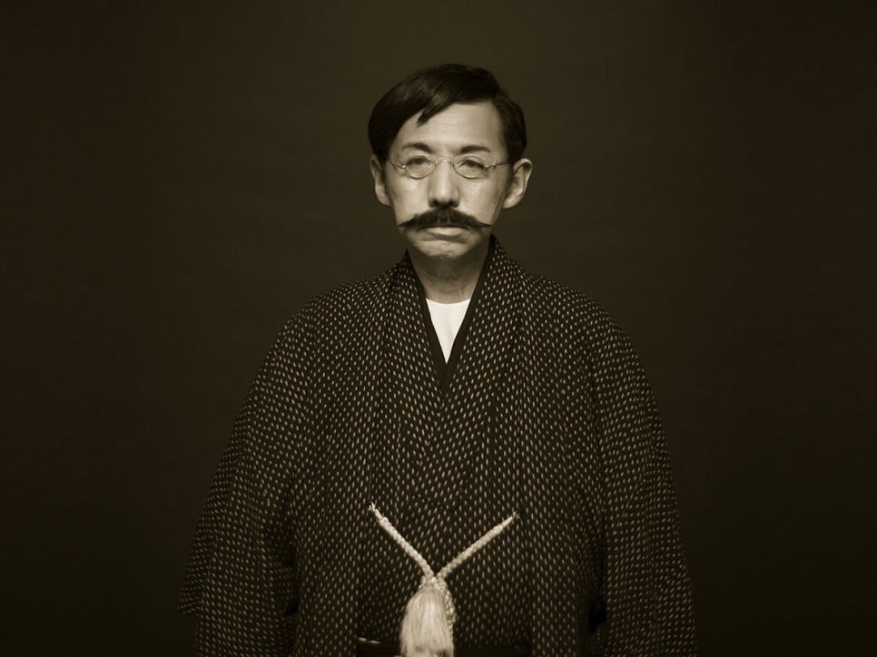 Yasumasa Morimura in "M’s Gift of the Sea: Auto-Mythology"
