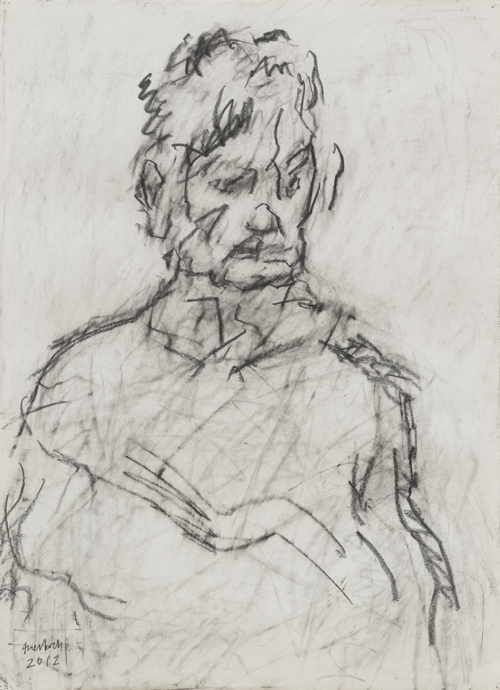 Frank Auerbach Portrait of Julia, 2012