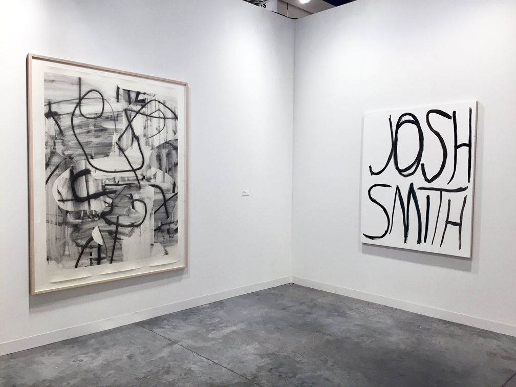 Luhring Augustine&amp;nbsp;

Art Basel Miami Beach, Booth K18

Installation view&amp;nbsp;

2016

Pictured: Christopher Wool, Josh Smith