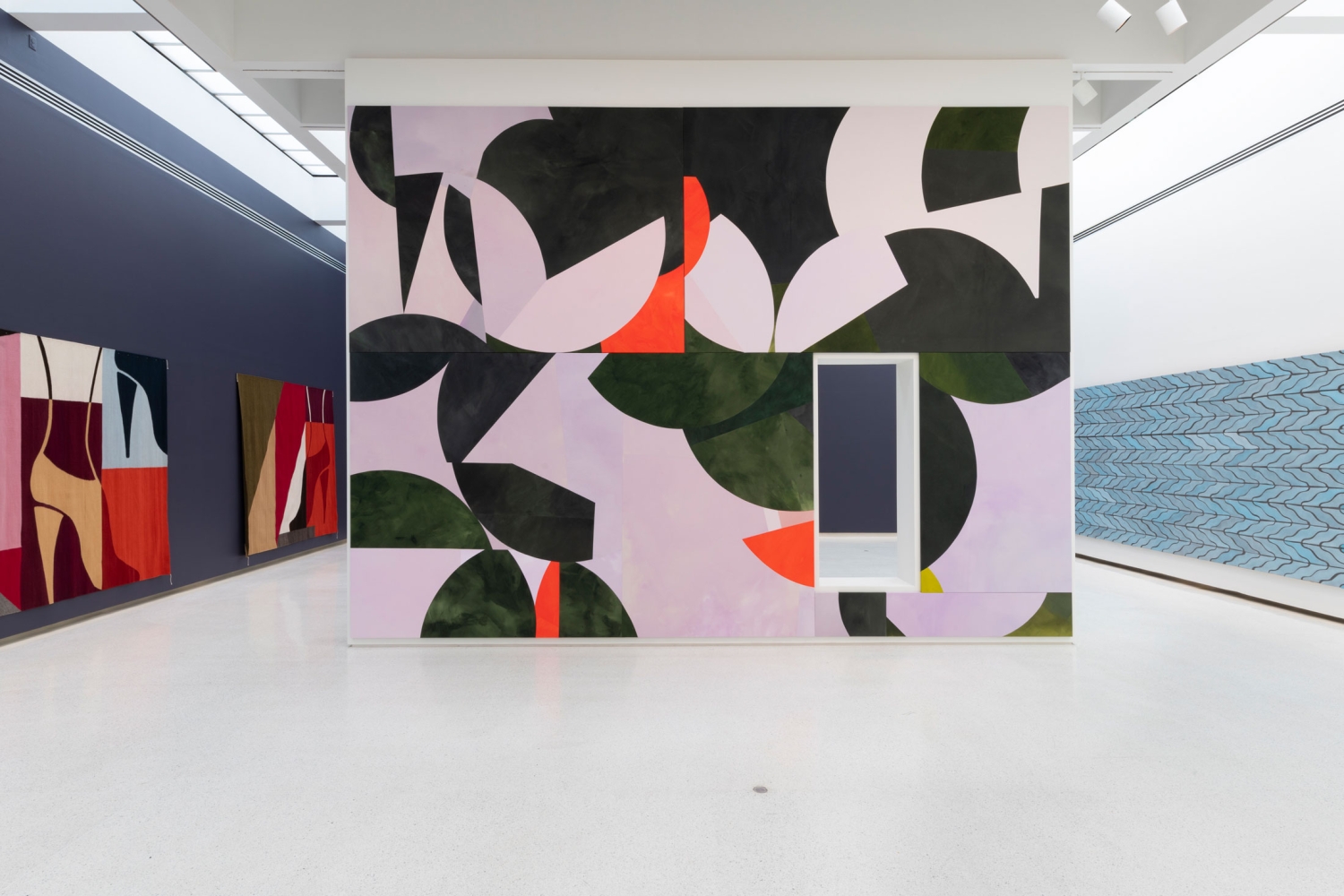 Sarah Crowner
Carnegie International: 57th Edition
Installation view
October 13, 2018 - March 25, 2019
Carnegie Museum of Art, Pittsburgh, PA