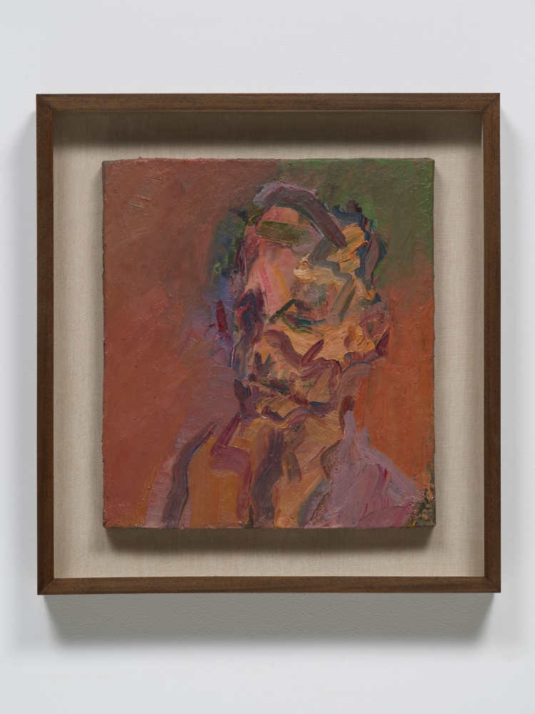 Frank Auerbach
Portrait of William Feaver, 2007
Oil on canvas
20 1/4 x 18 1/8 inches
(51.3 x 46 cm)
Private Collection