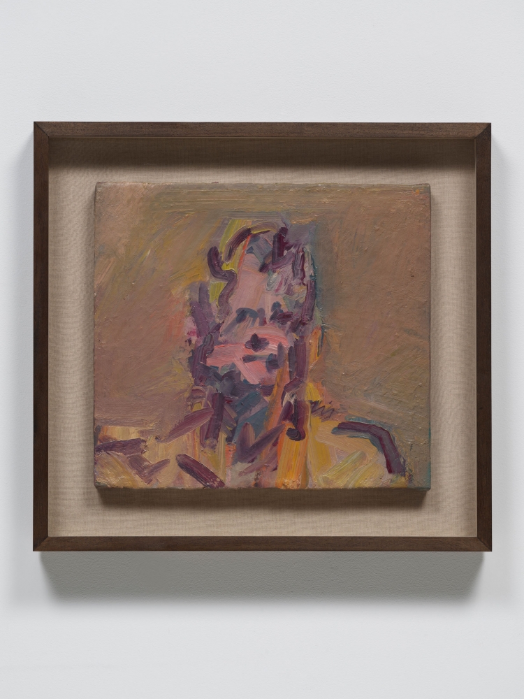 Frank Auerbach
Head of David Landau, 2016
Oil on canvas
18 1/4 x 20 1/8 inches
(46.4 x 51.1 cm)
Private Collection