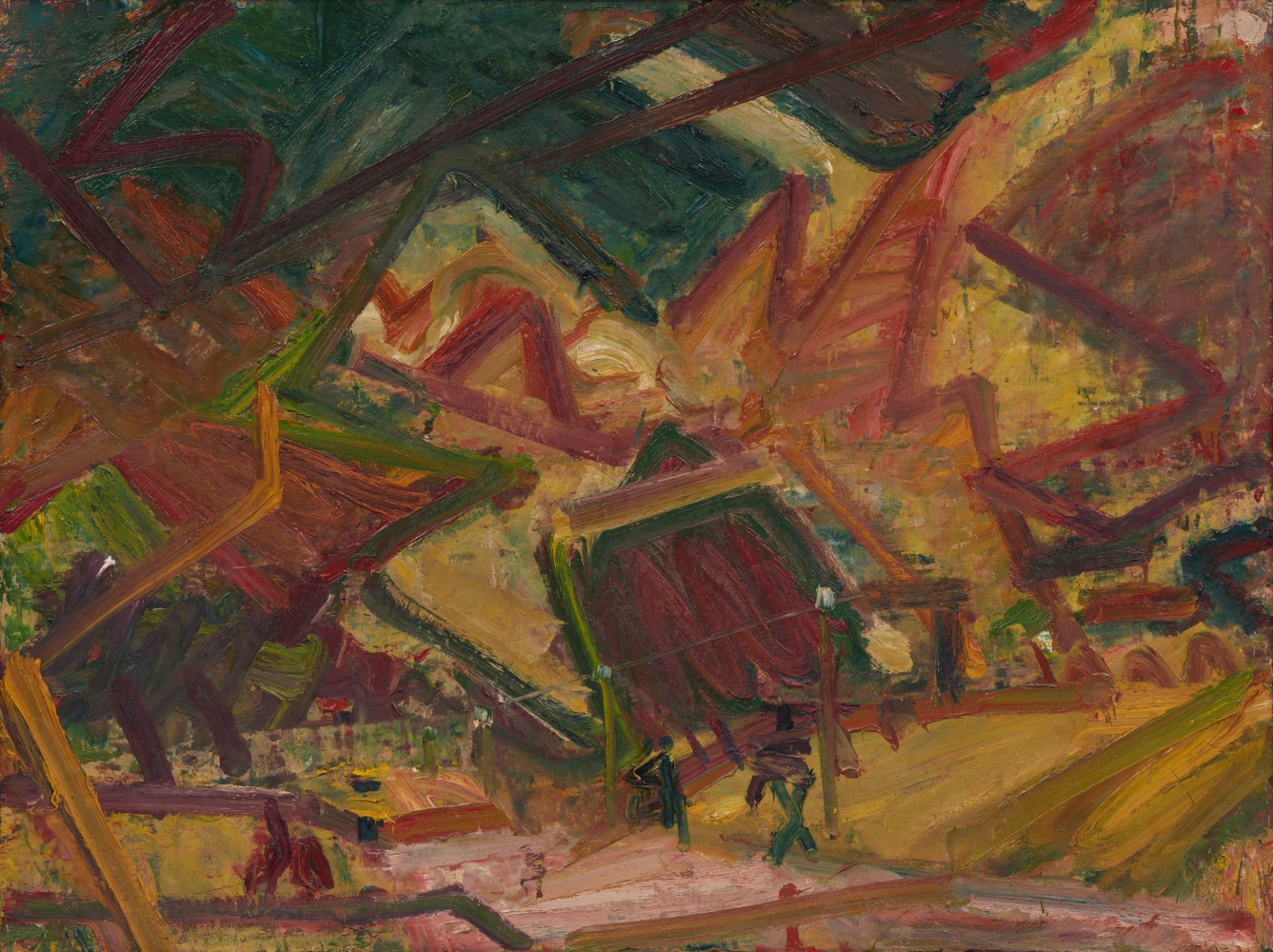 Frank Auerbach Primrose Hill, 1978