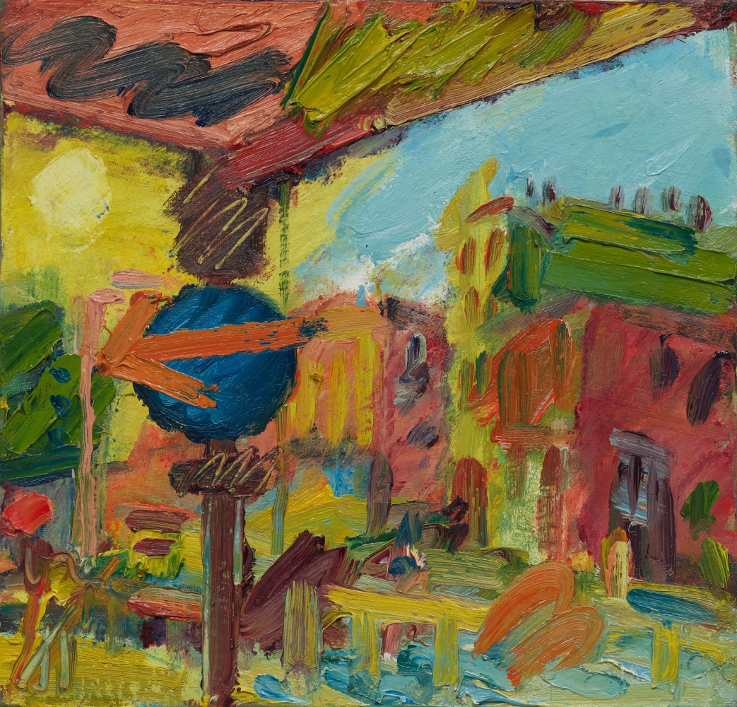 Frank Auerbach The Awning I, 2008