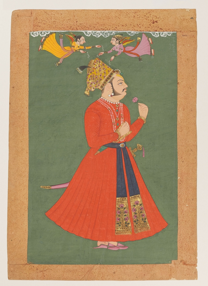 Portrait of Anand Singh, first Raja of Idar, c. 1730
