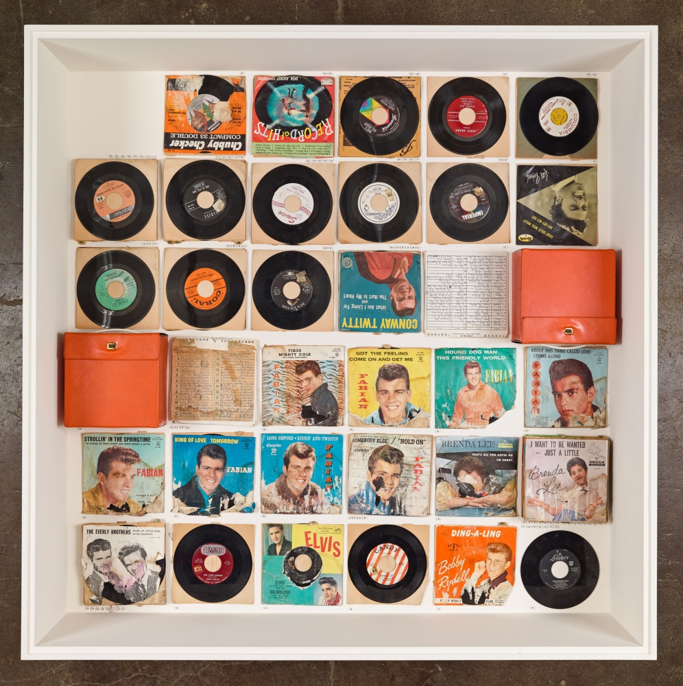 Jonathan Berger On Creating Reality, by Andy Kaufman (Vitrine #5: Record Collection), 2013