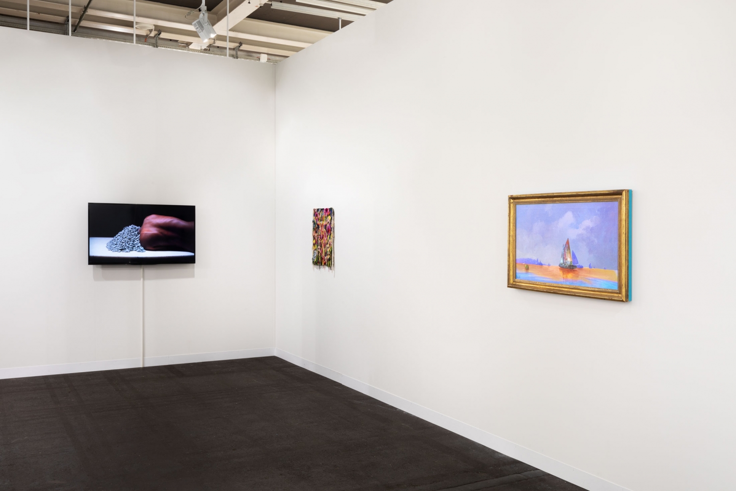 Luhring Augustine

Art Basel, Booth A3

Installation view

2019

Pictured from left: Simone Leigh, Christina Forrer, Pipilotti Rist