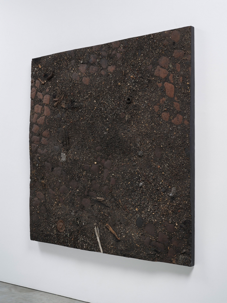 Boyle Family
Study of Cobbles, with Mud, Stones and Debris, Lorrypark Series, 1974
Mixed media, resin, fiberglass
72 1/4 x 72 1/4 inches
(183.5 x 183.5 cm)