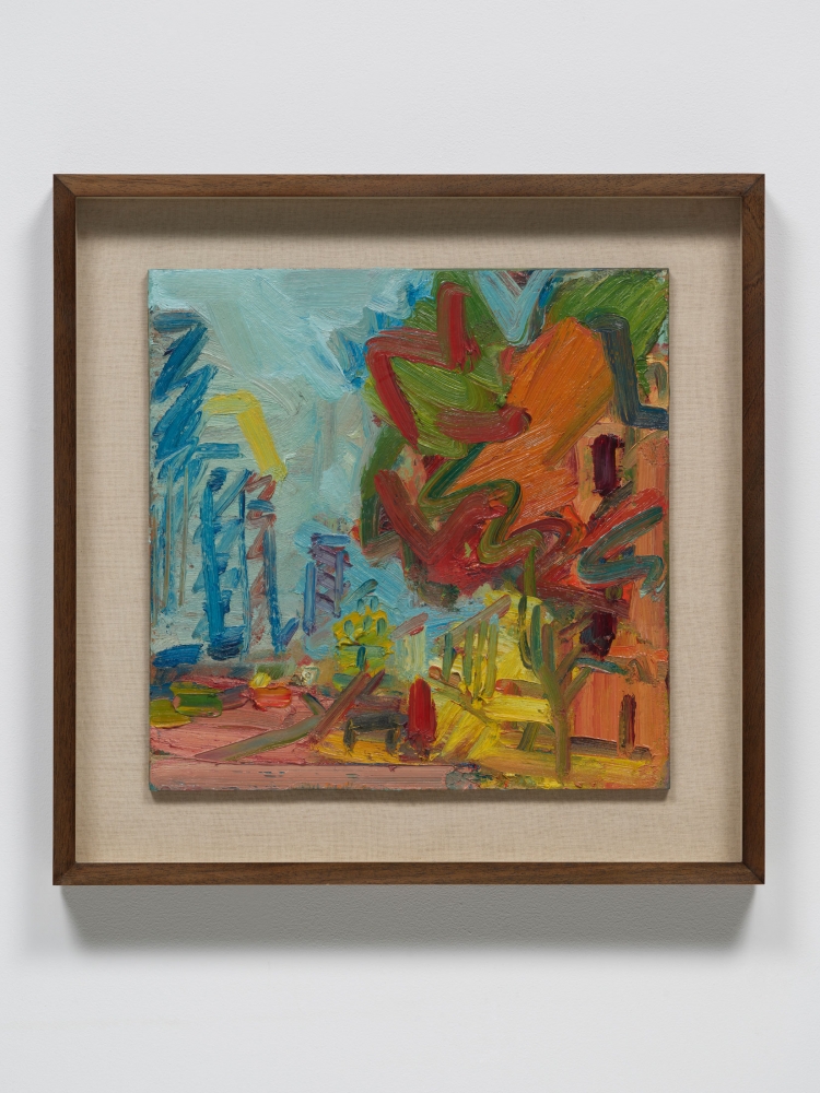 Frank Auerbach
Another Tree in Mornington Crescent II, 2007
Oil on board
20 x 20 inches
(50.8 x 50.8 cm)
Private Collection