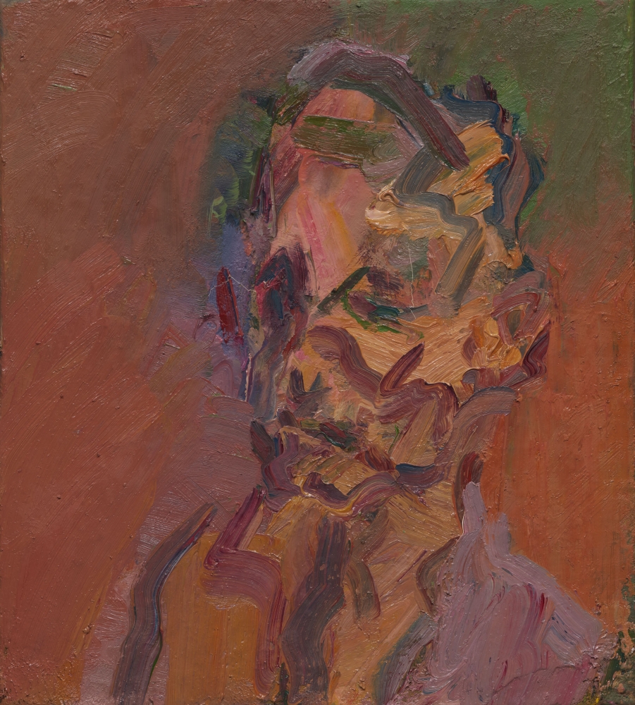 Frank Auerbach Portrait of William Feaver, 2007