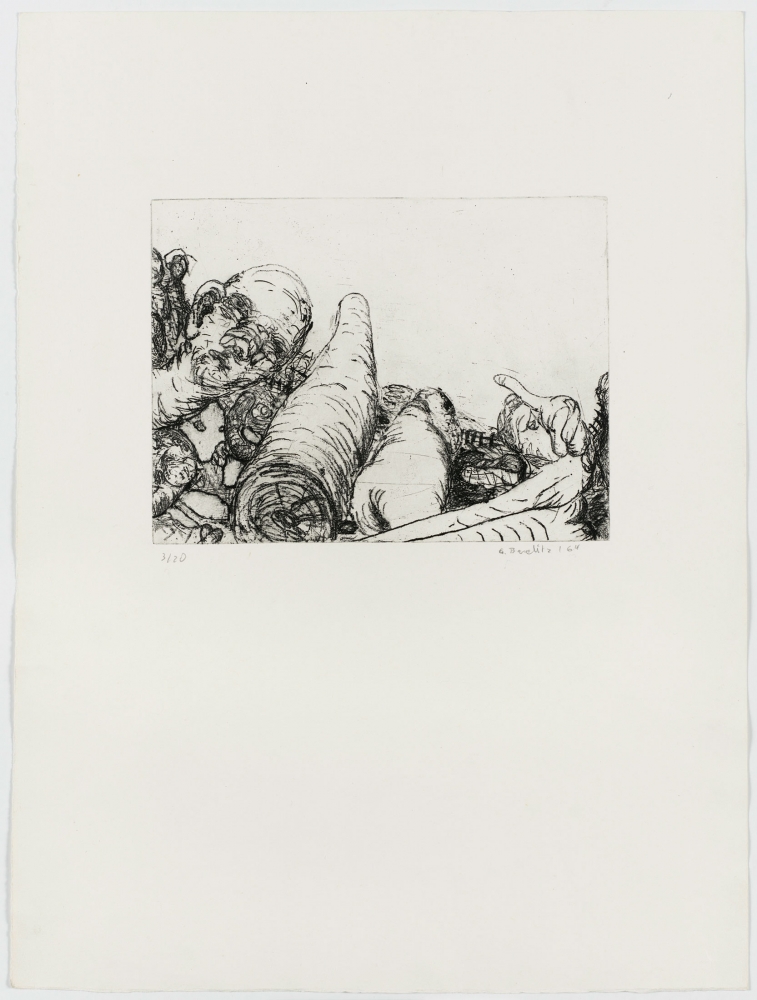 Georg Baselitz Ohne Titel [Untitled], 1964
