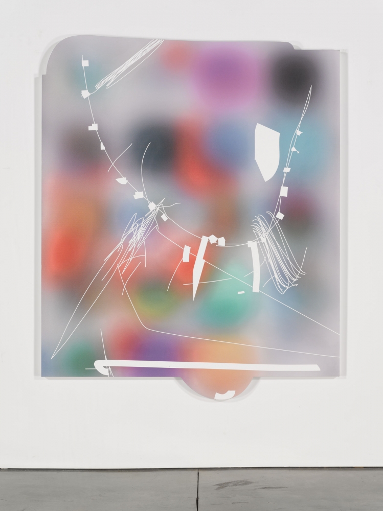 Jeff Elrod
Rubber-Miro, 2015
Acrylic and UV ink on canvas
84 x 69 inches
(213.4 x 175.3 cm)