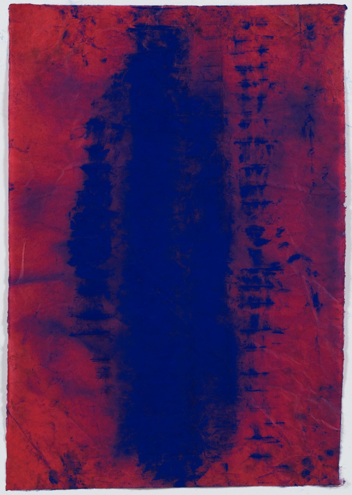 Jason Moran
Walk with Me, 2020
Pigment on dyed Gampi paper
30 1/8 x 20 3/4 inches
(76.5 x 52.7 cm)