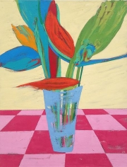 Nicola Tyson Vase of Flowers, 2012