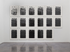 Prints and Editions  Installation view  January 25 – February 23, 2019  Luhring Augustine, New York  Pictured: Glenn Ligon