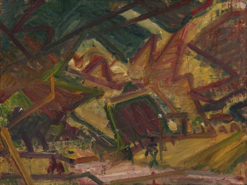Auerbach landscape painting