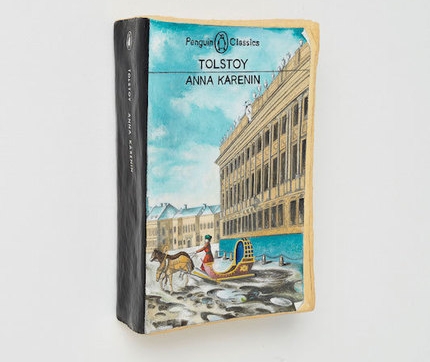 The book Anna Karenin by Tolstoy