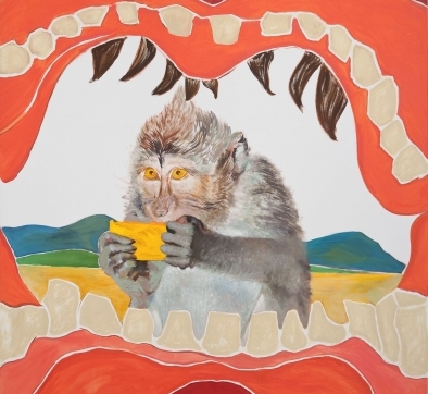 painting of monkey