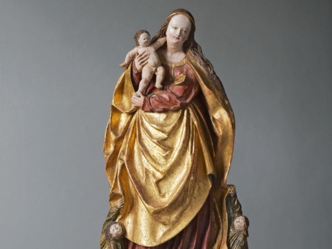 Virgin and Child sculpture