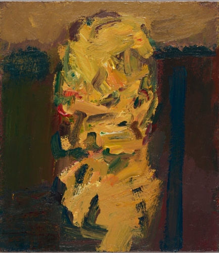 Auerbach portrait painting