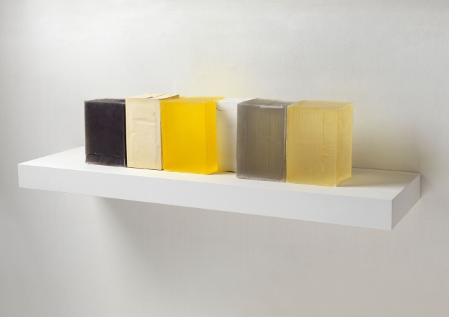 Rachel Whiteread Grey, Yellow, Yellow, 2009