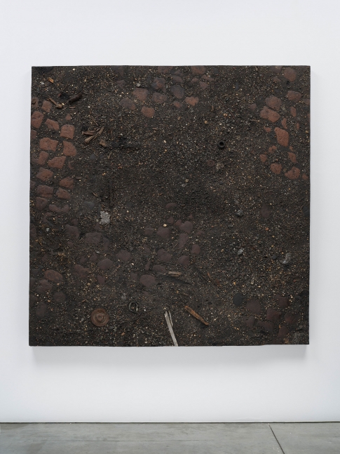 Boyle Family
Study of Cobbles, with Mud, Stones and Debris, Lorrypark Series, 1974
Mixed media, resin, fiberglass
72 1/4 x 72 1/4 inches
(183.5 x 183.5 cm)