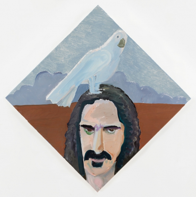 Emo Verkerk
Frank Zappa (Parrot), 2019
Oil on cotton
27 1/2 x 27 1/2 inches
(70 x 70 cm)