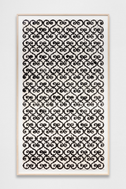 Christopher Wool
Untitled, 1988
Enamel on paper
66 1/4 x 36 1/4 inches
(168.3 x 92.1 cm)