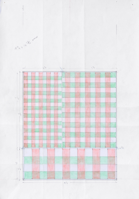 Richard Rezac Pattern Study for Chigi, Pamphili, 2019