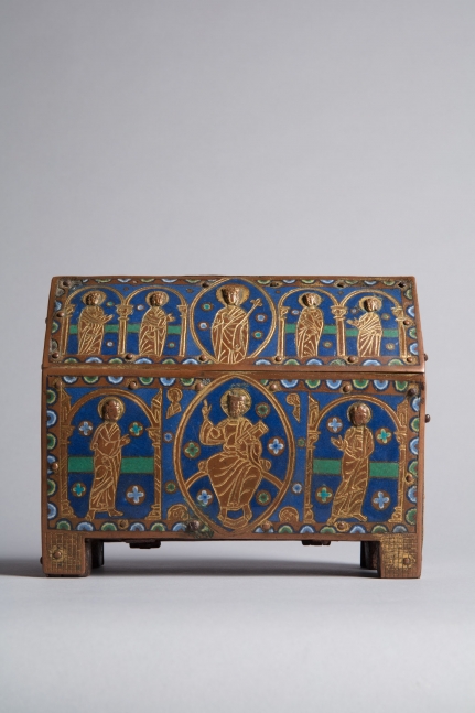 A reliquary chasse showing Christ in Majesty, c. 1200