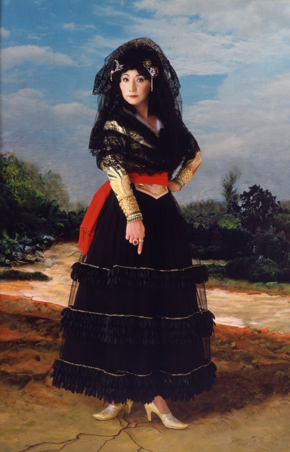Yasumasa Morimura Dedicated to La Duquesa de Alba/ Black Alba, 2004