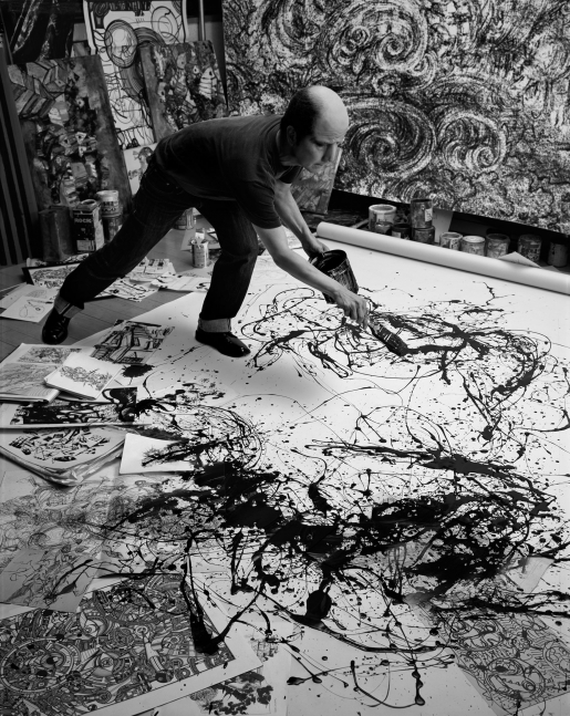 Yasumasa Morimura A Requiem: Theater of Creativity / Self-portrait as Jackson Pollock, 2010