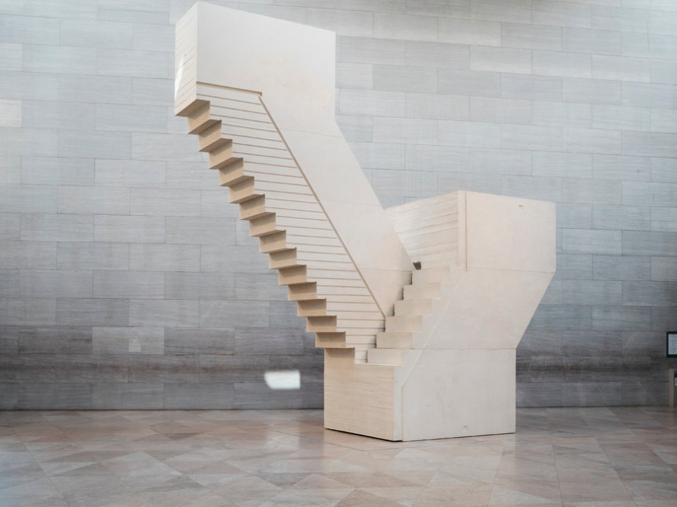 Whiteread stair sculpture
