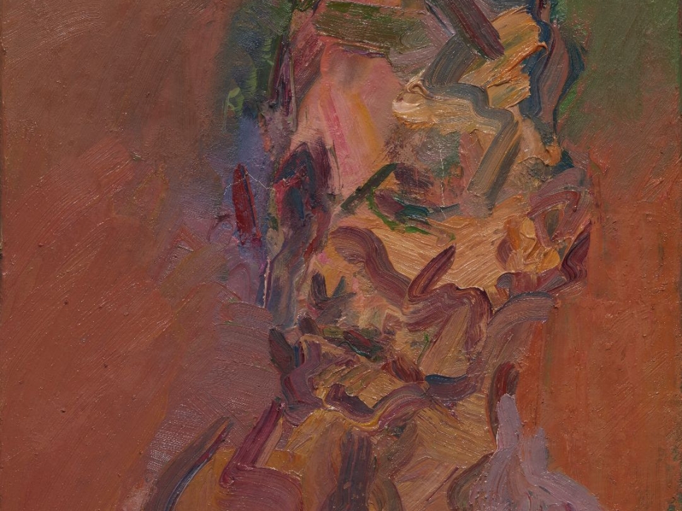 Auerbach portrait painting