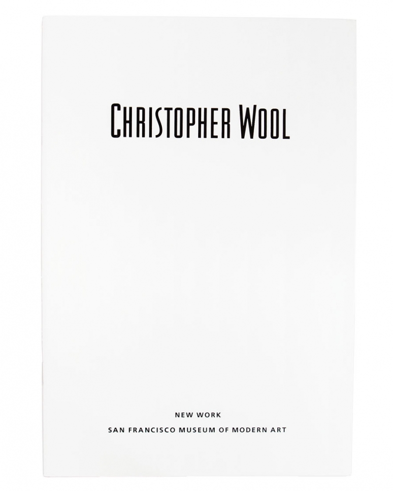 Christopher Wool: New Work
